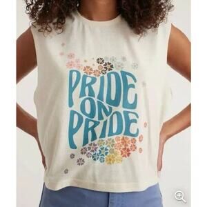 Marine Layer Pride on Pride Sleeveless‎ Giving Tee Size Medium